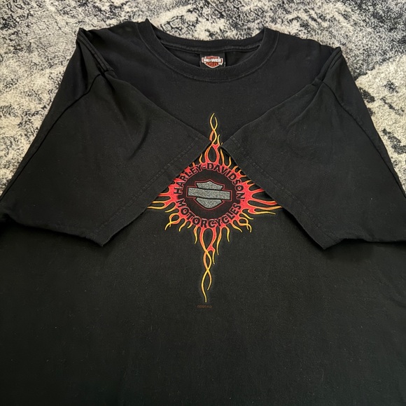 Vintage 2004 Harley Davidson Big Sky Montana Eagle Graphic T Shirt - Picture 7 of 12